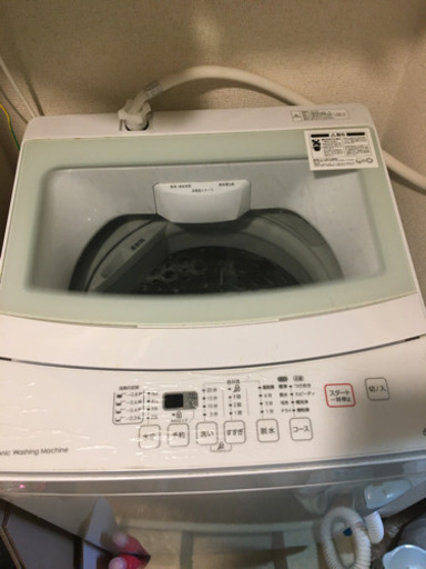 2019年5月購入　ニトリ洗濯機　6kgサイズ　自宅引き取りのみ