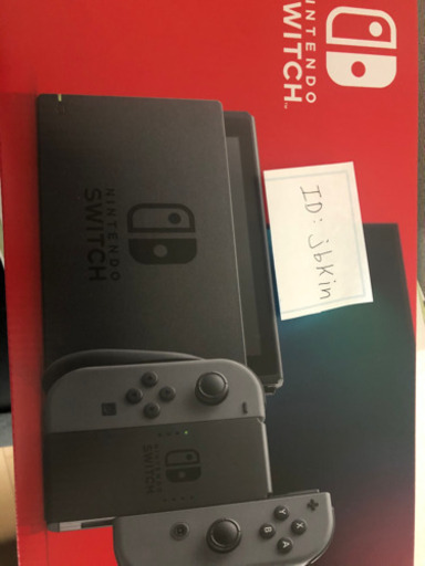 ニンテンドースイッチ　本体(グレー)