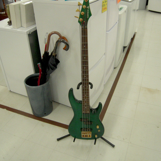 サミック エレキベース Samick 4弦 シースルー グリーン...