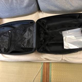 (終了致しました)0円キャリーバッグ　黒　差し上げますの画像