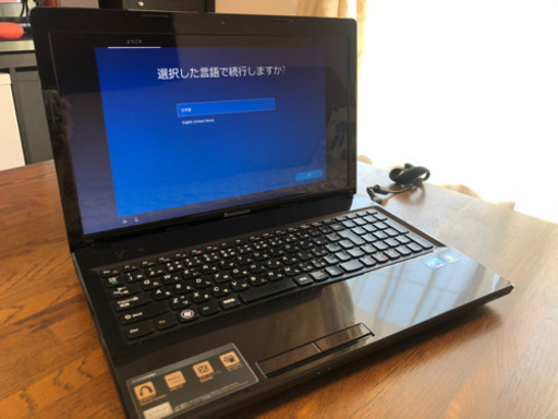 ＜取引終了＞Lenovo G580 15.6インチ ノートPC Windows10 ピアノブラック