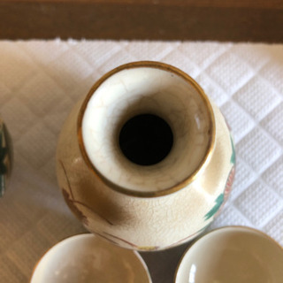九谷暁堂　とっくり、おちょこセットの画像