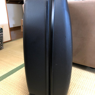 (終了致しました)0円キャリーバッグ　黒　差し上げます