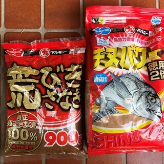 お取引終了 クロダイ釣の餌たくさん（保管きれい・気長に待ちます）