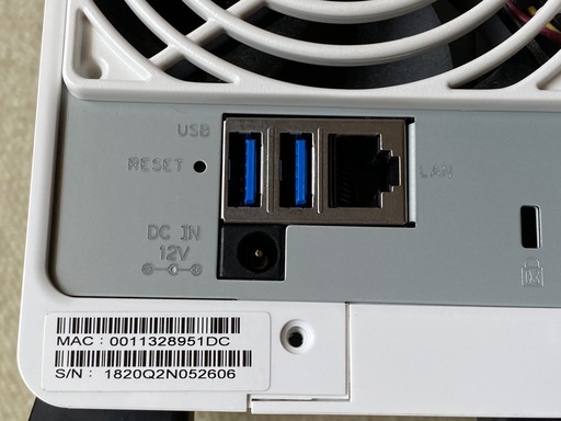 Synology DiskStation DS218j（中古美品・保証書付き）