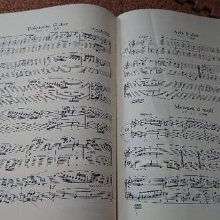 ピアノ楽譜3冊の画像