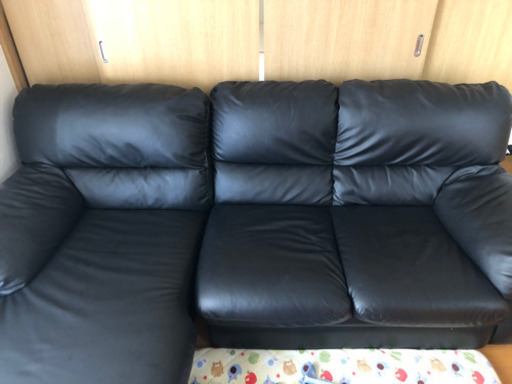 L字型カウチソファ【売買決定】