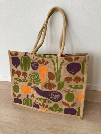 【新品】トレイダージョーズ、麻エコバッグ