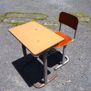 学校用机・いすセット あげますの画像
