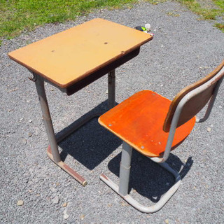 学校用机・いすセット あげます