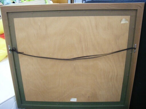 絵画 アンドレ・ブーリエ パラバに向かって フレーム外寸サイズ幅:82.5