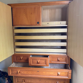 欅 着物タンス の画像