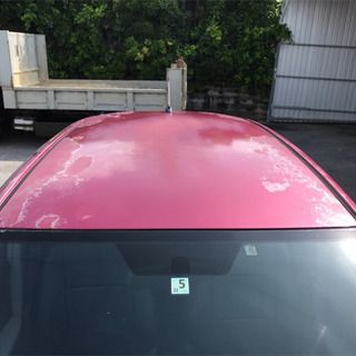 トヨタ ヴィッツ 現状車 ルーフ塗装剥がれ有りの画像
