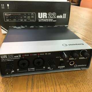 UR22mkII オーディオインターフェース 箱付き Amazon.co.jp: Steinberg スタインバーグ 2x2 USB2.0 24bit/192kHz