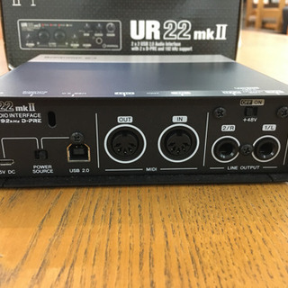 steinberg UR22mkⅡ オーディオインターフェース DTM 録音機材