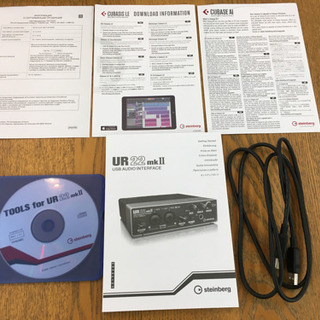steinberg UR22mkⅡ オーディオインターフェース DTM 録音機材