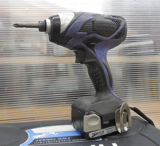 コードレスインパクトドライバ 14.4V 日立 1.5Ah バッテリー2個 FWH14DSAL 異音あり 充電器付き HITACHI ペイペイ対応 札幌市西区西野