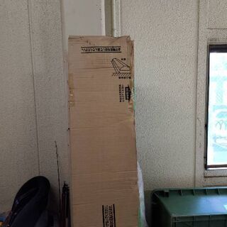 サッシの枠とシャッターのセット（中古）の画像