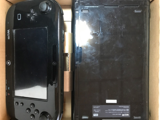 (取引中)WIIU 黒 32GB ＋ソフト6本