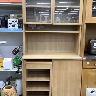 便利なキャスター付ワゴンが付いてる無印良品のレンジボードです！