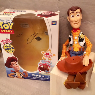 トイストーリー 実物大ウッディ(超美品)の画像