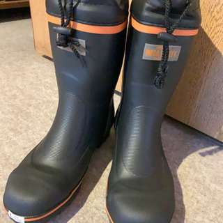 ★受け渡し予定者 決定【新品未使用品】作業靴 長靴/安全長靴/メンズサイズ/Lサイズ/25.5〜26.0の画像