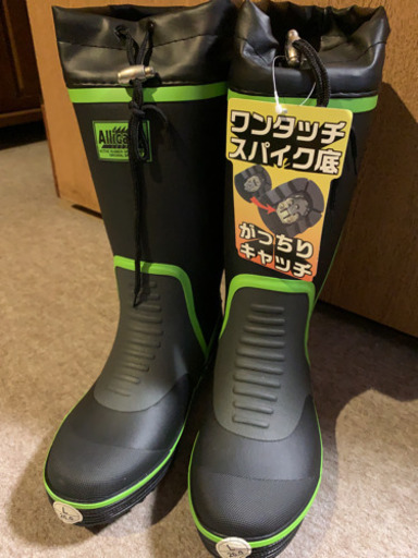 ★受け渡し予定者 決定【新品未使用品】 Alligator カバー付き カラーブーツ/作業靴 長靴/安全長靴/メンズサイズ/Lサイズ/26.0 cm