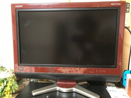 シャープ 20V型 液晶 テレビ AQUOS LC-20D30-B ハイビジョン