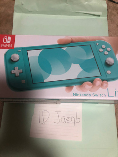 商談中　Nintendo　Switch  lite ターコイズ新品