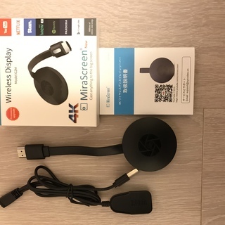 【新品同様】4K HDMIミラーキャスト