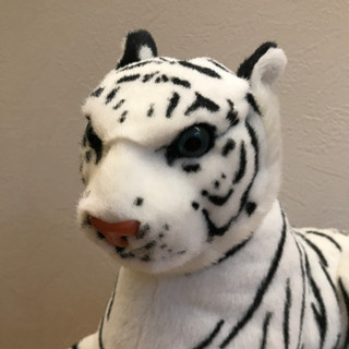 ホワイトタイガー　ぬいぐるみの画像