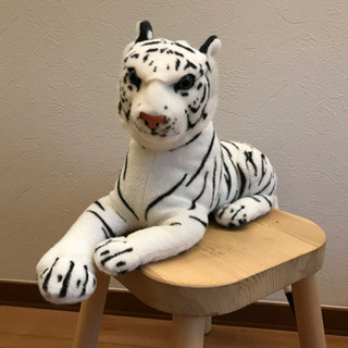 ホワイトタイガー　ぬいぐるみの画像