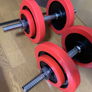 ダンベル30kg×2個セット （ダンベル（30kg×2）ベンチセット