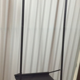 壁立て掛け ラック ブラウン