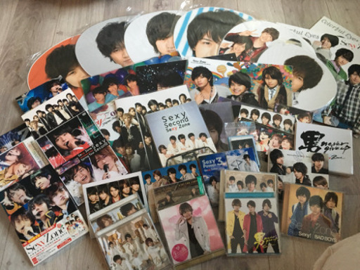 【セット売り】SexyZone 中島健人 グッズ セット うちわ DVD CD