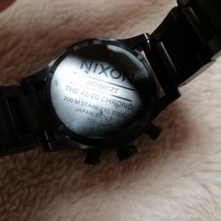 超美品NIXON腕時計の画像