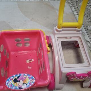 ミニーちゃん　手押し車の画像