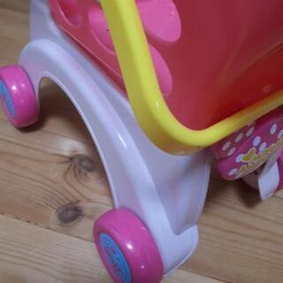 ミニーちゃん　手押し車の画像