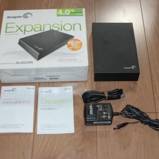 取引終了　　　Seagate製　大容量外付けハードディスク ４Ｔ...