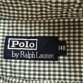 お値下げしました！ラルフローレンシャツ140cm 美品です。の画像