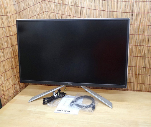 使用感少なめ★2018年製 acer 31.5型 4Kモニター ET322QKwmiipx HDR10対応 ディスプレイ  HDMI 2.0 DisplayPort 1.2 映画 ゲームに！