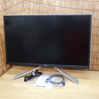 使用感少なめ☆2018年製 acer 31.5型 4Kモニター ET322QKwmiipx HDR10