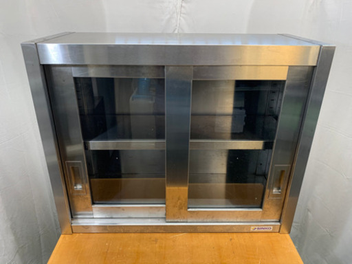 SINKO 業務用　ステンレス製　吊り戸棚　食器棚　W750xD300xH600mm 2