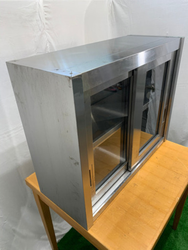 SINKO 業務用　ステンレス製　吊り戸棚　食器棚　W750xD300xH600mm 2