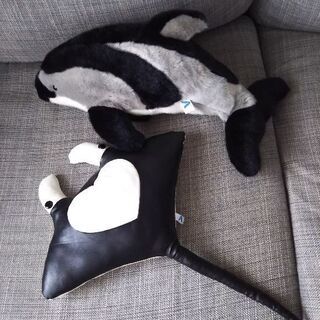 美品★水族館のぬいぐるみ2点