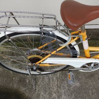 シマノ26インチ　6段変速　オートLEDライトの画像