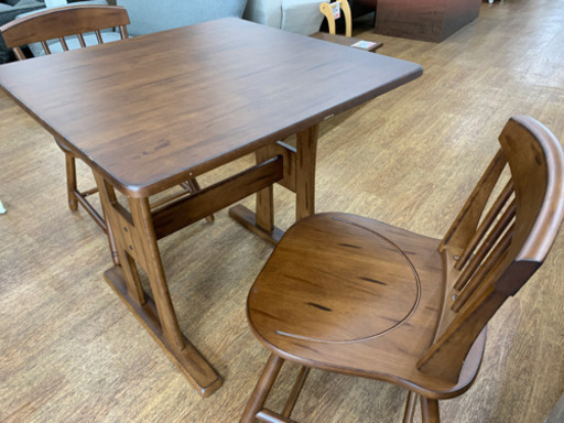 ダイニング３点セット【店頭取引限定】【中古品】早い者勝ち！