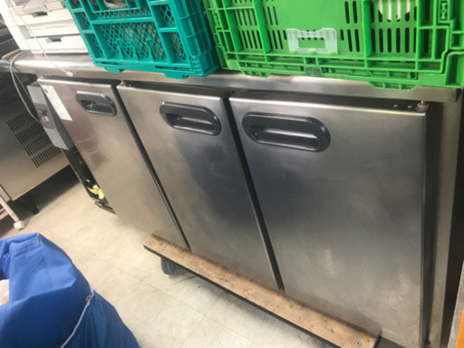 ふくしま　業務用コールドテーブル　冷蔵庫3ドア