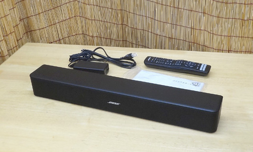 使用感少なめ★BOSE スピーカー Solo 5 テレビサウンドシステム Bluetooth対応 リモコン/取説有 サウンドバータイプ 一体型スピーカー sound system 418775  ☆ PayPay(ペイペイ)決済可能 ☆ 札幌市 豊平区 平岸 アウトレットモノハウス