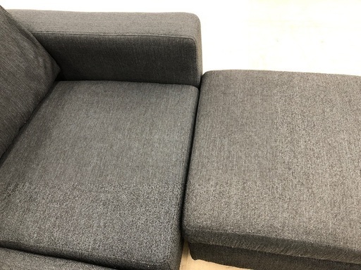 ソファー　3人掛けカウチ　オットマン